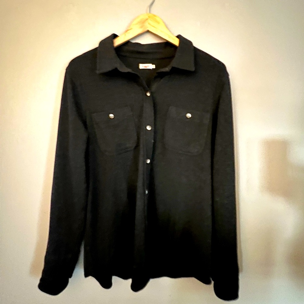 Women’s Legend™ Sweater Shirt size L color: Heathered Black Twill NWOT